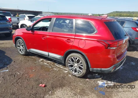 2018 Mitsubishi Outlander Es z USA, uszkodzony, nr VIN JA4AD2A34JZ006176